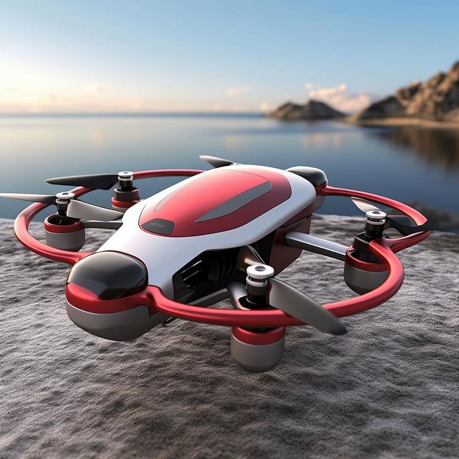 Drone with intelligent flight modes for effortless flying